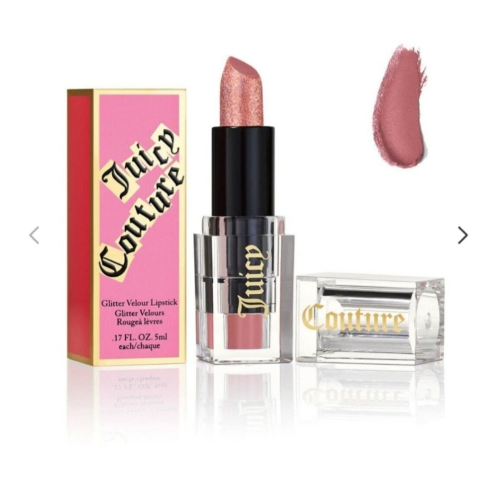 Juicy Couture Pink and Black Lipstick with Creamy Finish